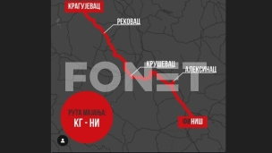 Peške iz Kragujevca do Niša
